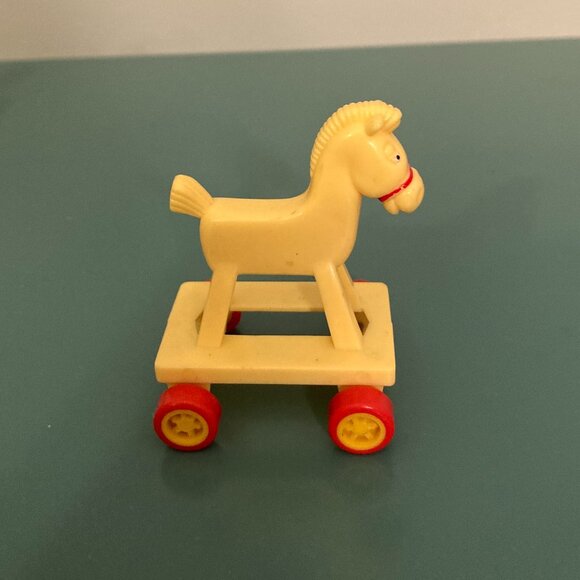 Fisher Price VTG Little People Collectible Toys: Baby/High Chair/Table/Tricycle - Picture 14 of 16